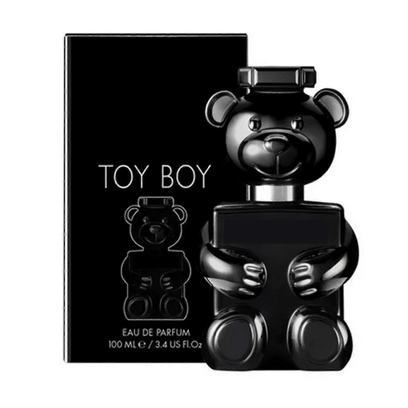 100ml Fragrance Perfume Light Mild Unisex Romantic Bear Shape Perfume for Women Men Black