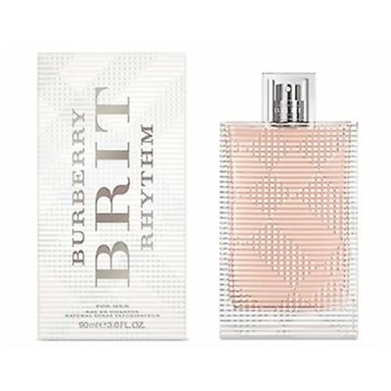 Brit Rhythm by Burberry for Women 3.0oz Eau De Toilette Spray